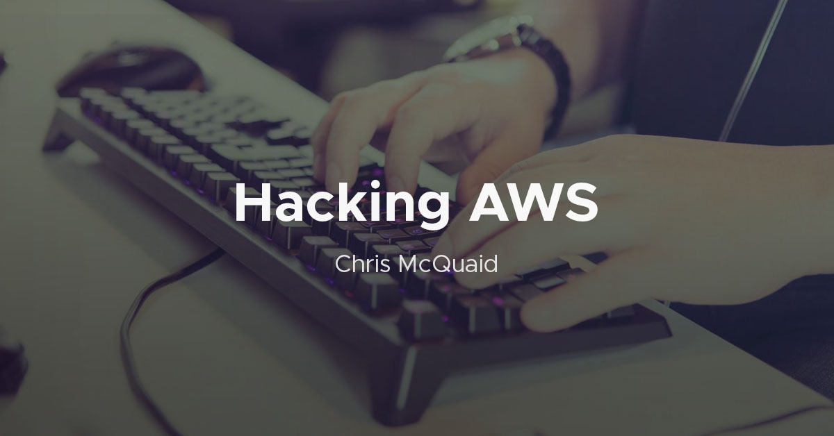 Hack – Chris West's Blog